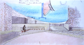 Disegni di studio - Chiesa di S. Antonio, Cattolica
